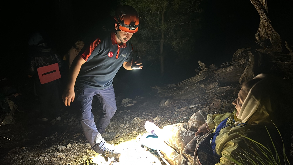 Antalya'da Adrenalin Dolu Kurtarma Operasyonu