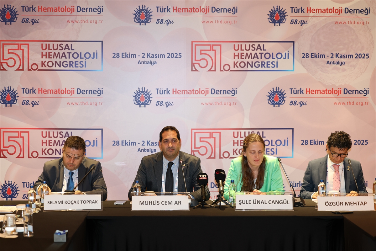 Antalya'da Düzenlenen Hematoloji Kongresinde Çarpıcı Gelişmeler