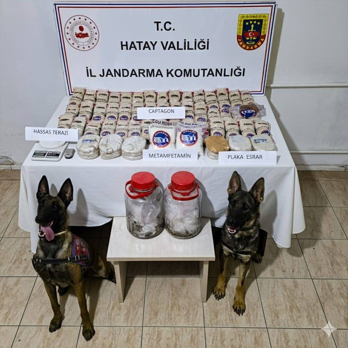 Reyhanlı'da Narkotik Operasyonu: Sazlık Alanlarda Yüklü Miktarda Uyuşturucu Bulundu