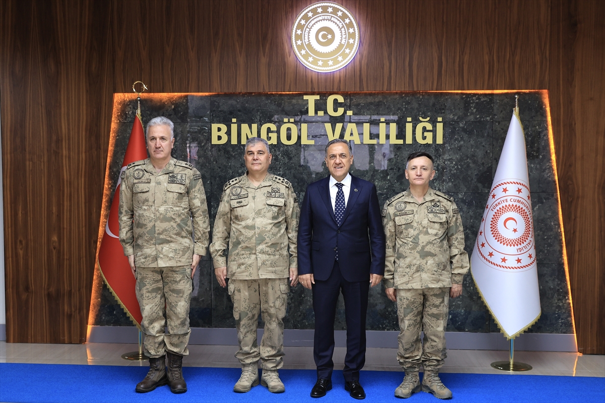 Jandarma Genel Komutanı Ali Çardakcı Bingöl'de Önemli Temaslar Gerçekleştirdi
