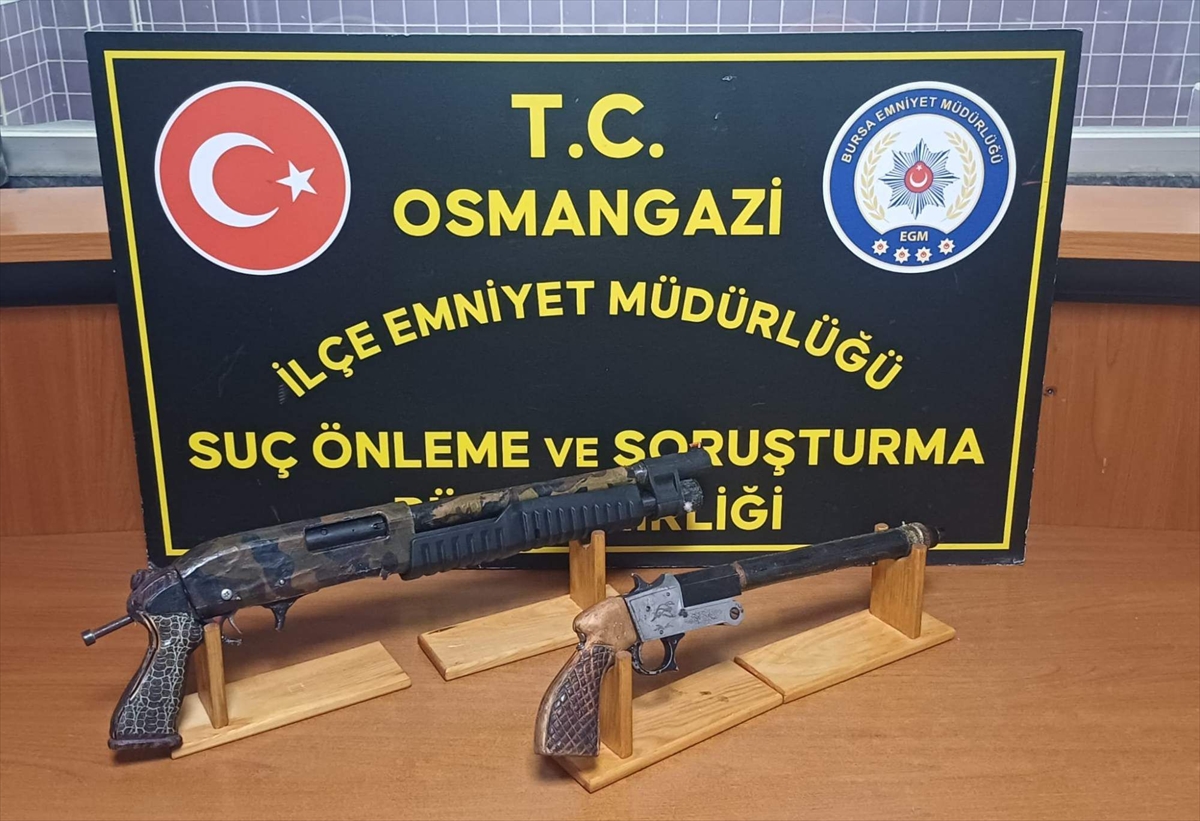 Bursa’da Yasa Dışı Silah Üretimine Çarpıcı Baskın