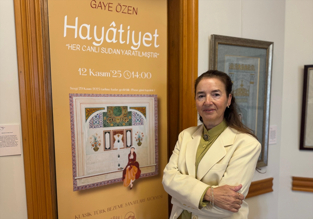 Gaye Özen'in 'Hayatiyet' Sergisi Sanat Tutkunlarını Zeyrek Akademi'de Buluşturuyor