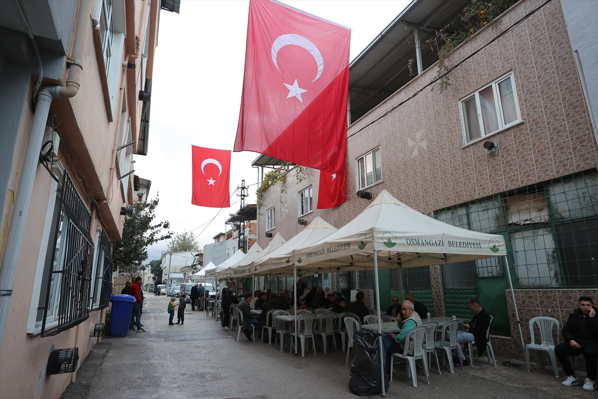 Bursa'da Şehit Ramazan Yağız İçin Duygusal Tören