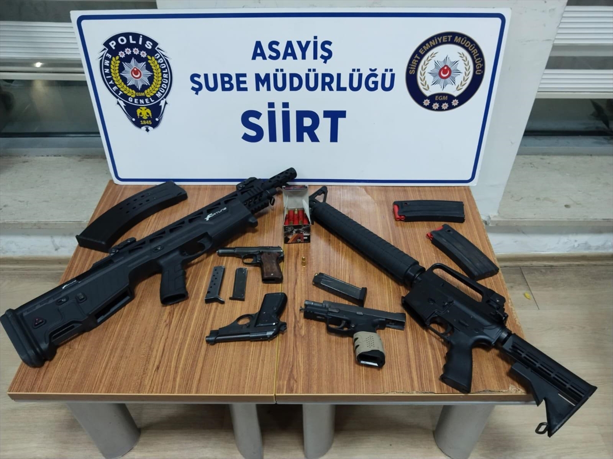 Siirt'te Yaşanan Silahlı Kavganın Ardından Üç Kişi Tutuklandı