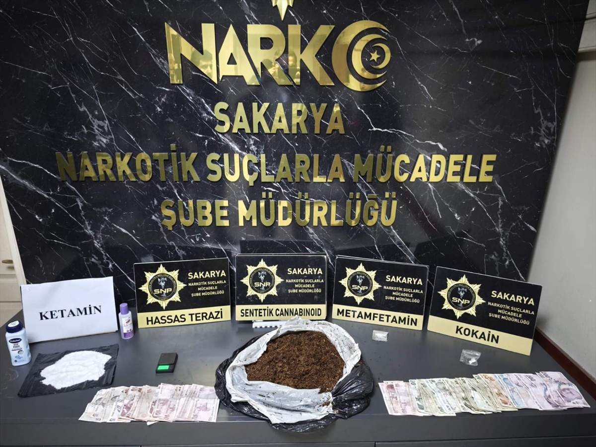 Sakarya'da Uyuşturucu Operasyonunda Şok Anlar