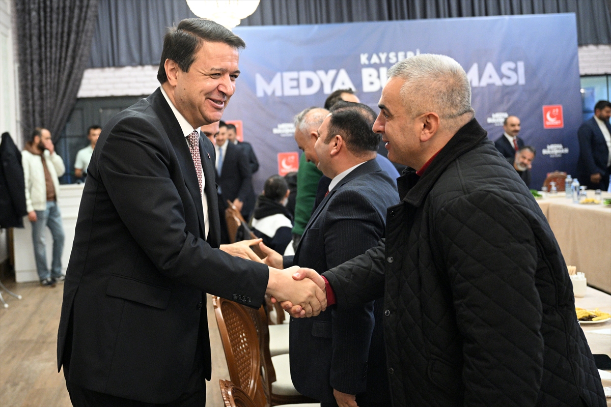 Mahmut Arıkan Kayseri'de gündemi değerlendirdi