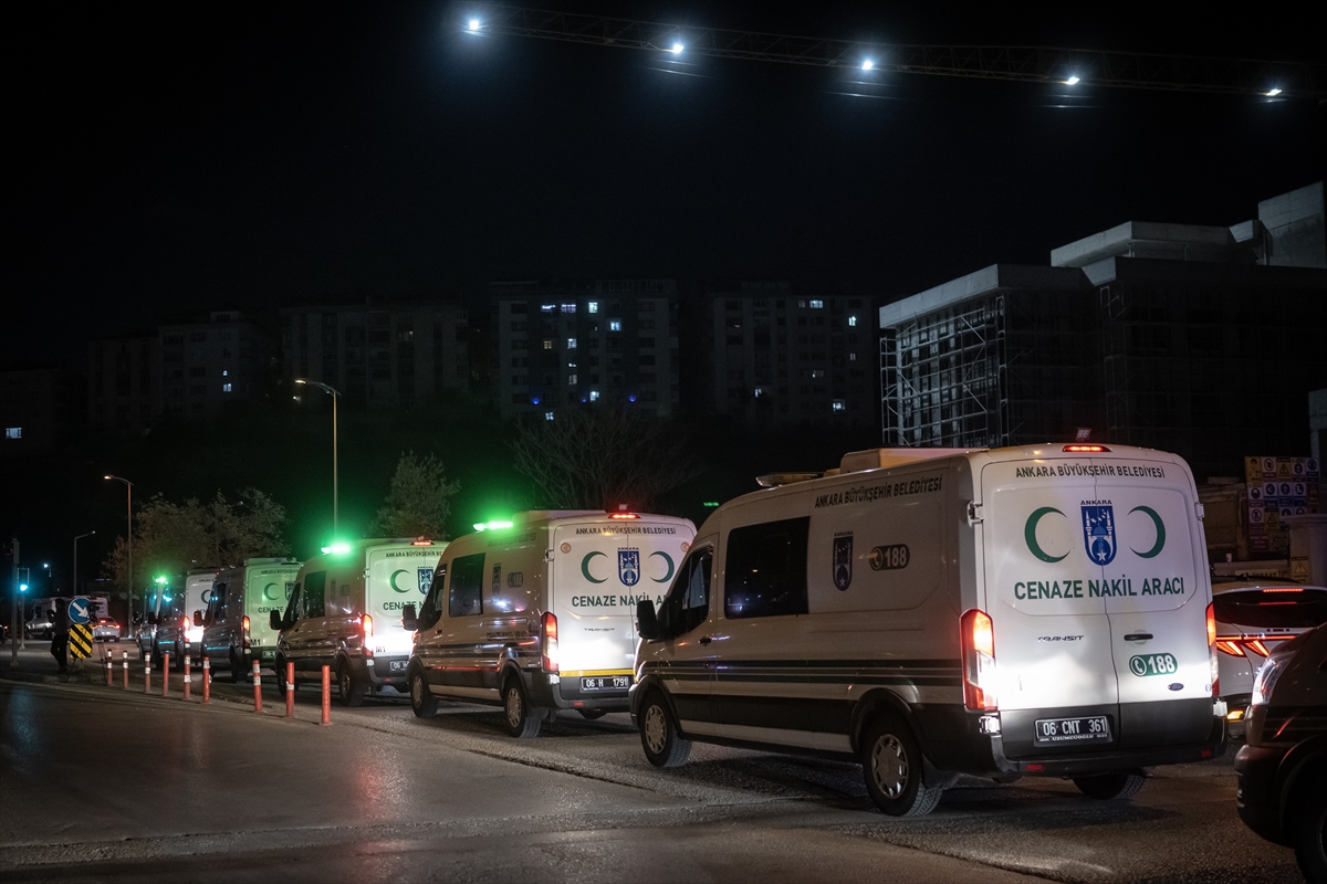 Gürcistan'daki kaza sonrası kahraman askerlerimiz için son veda Ankara'da gerçekleşti