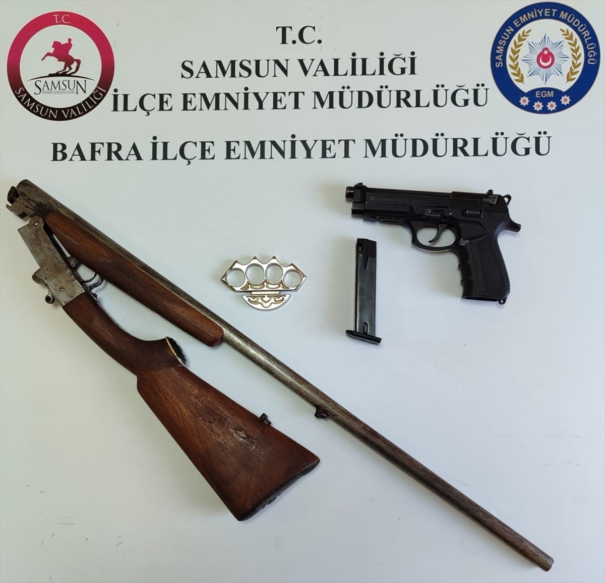 Samsun'da Havaya Ateş Eden Kişi Yakalandı: Sosyal Medya Paylaşımı Ele Verdi