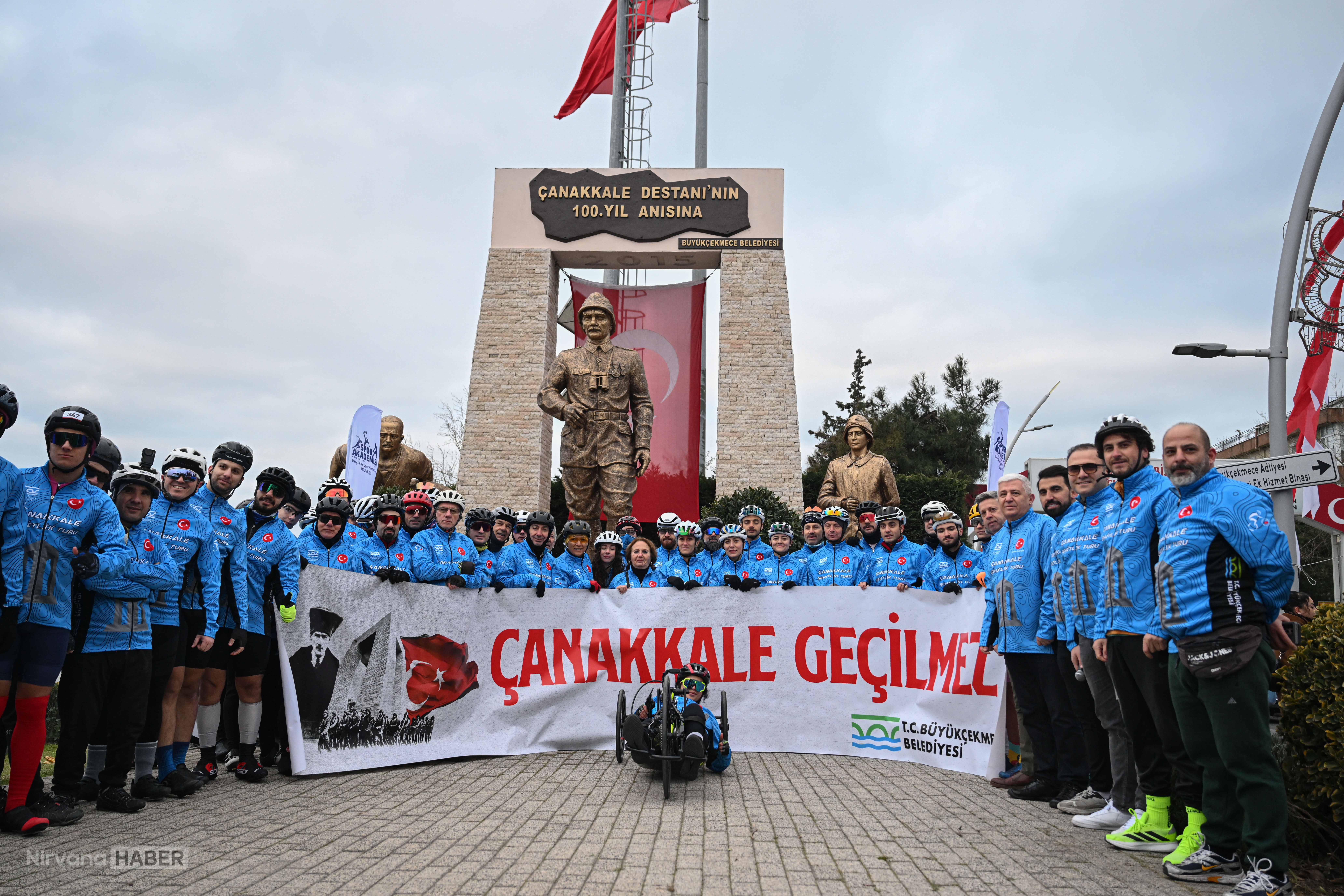 2026 Çanakkale Şehitleri Bisiklet Turu İstanbul'da başladı!