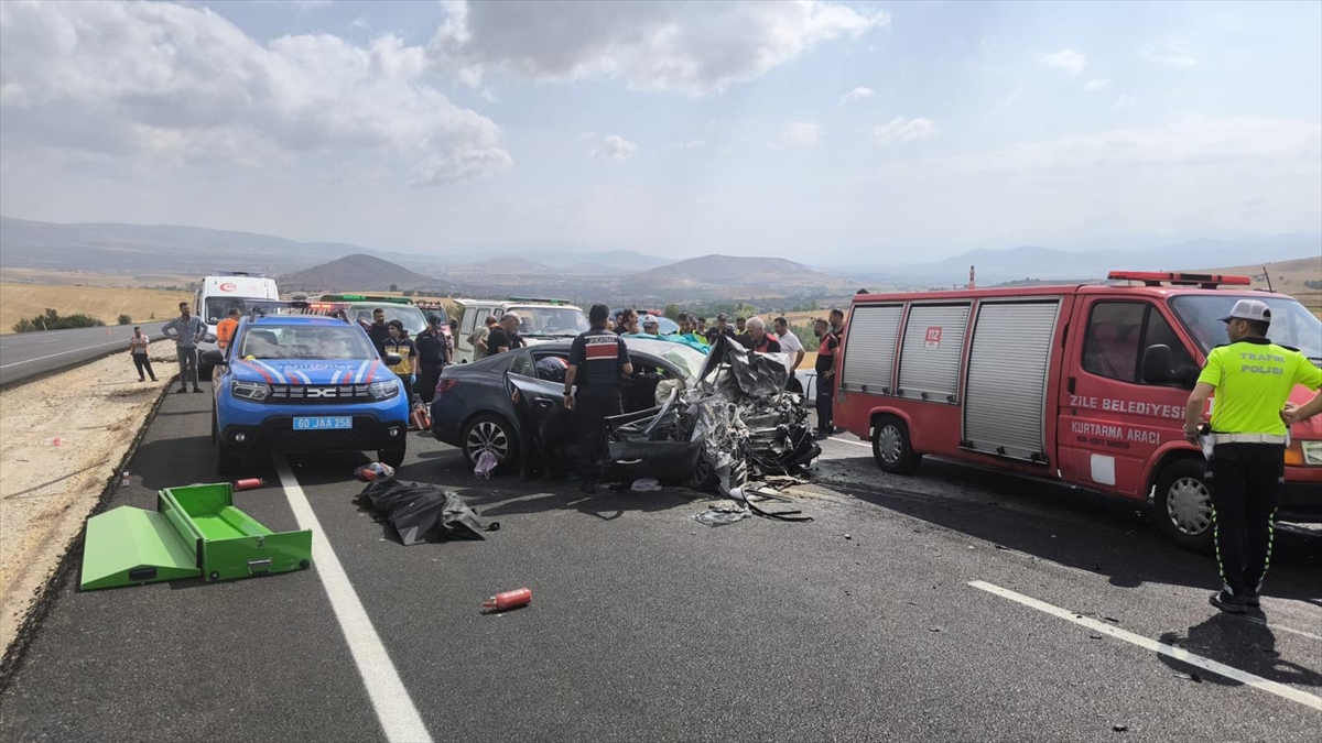 Tokat'ta Feci Trafik Kazası: 4 Ölü ve 2 Ağır Yaralı
