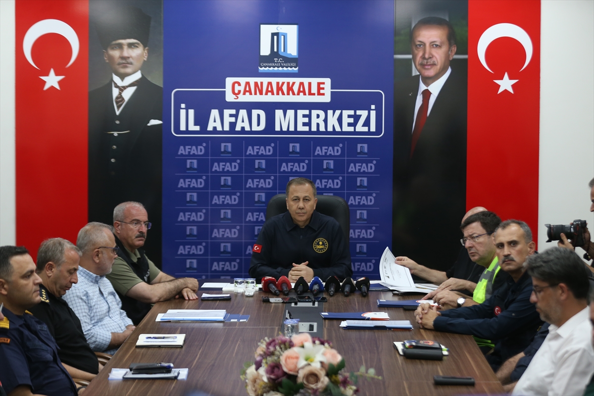 Çanakkale Yangınına Karşı Hızlı Müdahale ve Yardım Seferberliği