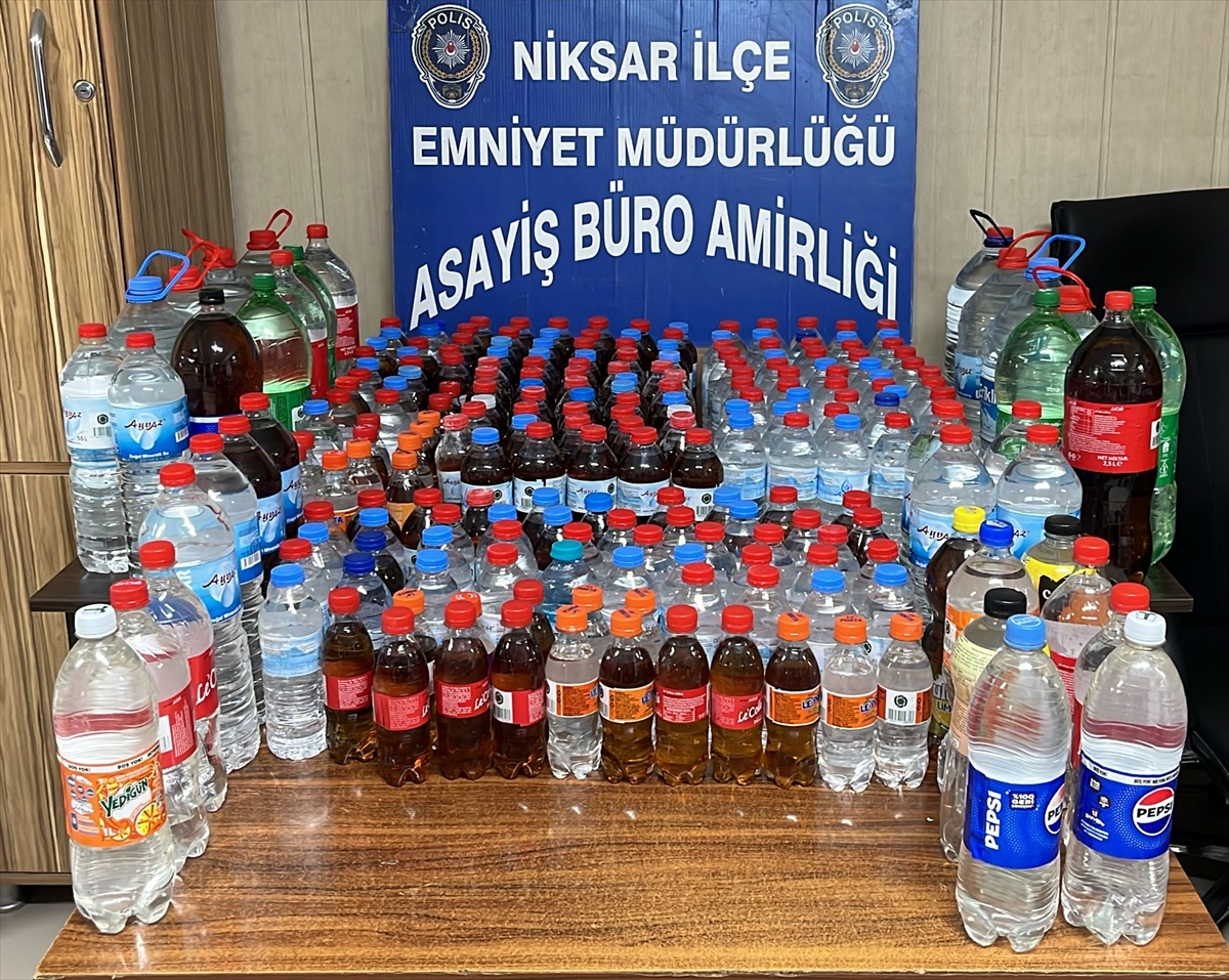 Tokat'ta Sahte Alkol Operasyonu Başarıyla Tamamlandı