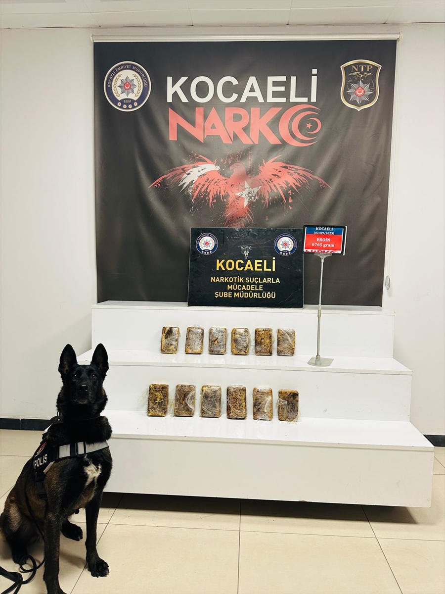 Kocaeli'de Uyuşturucu Operasyonu Göz Doldurdu