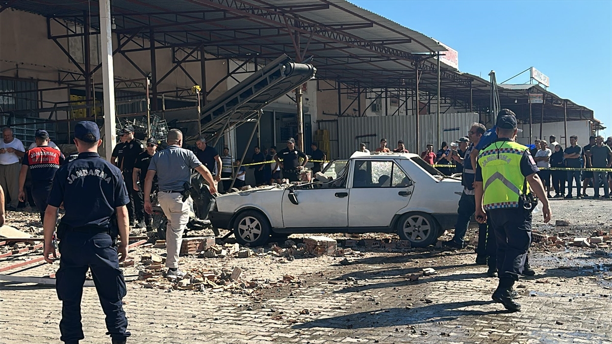 Antalya Toptancı Halinde Şok Patlama: 1 Ölü, 3 Yaralı