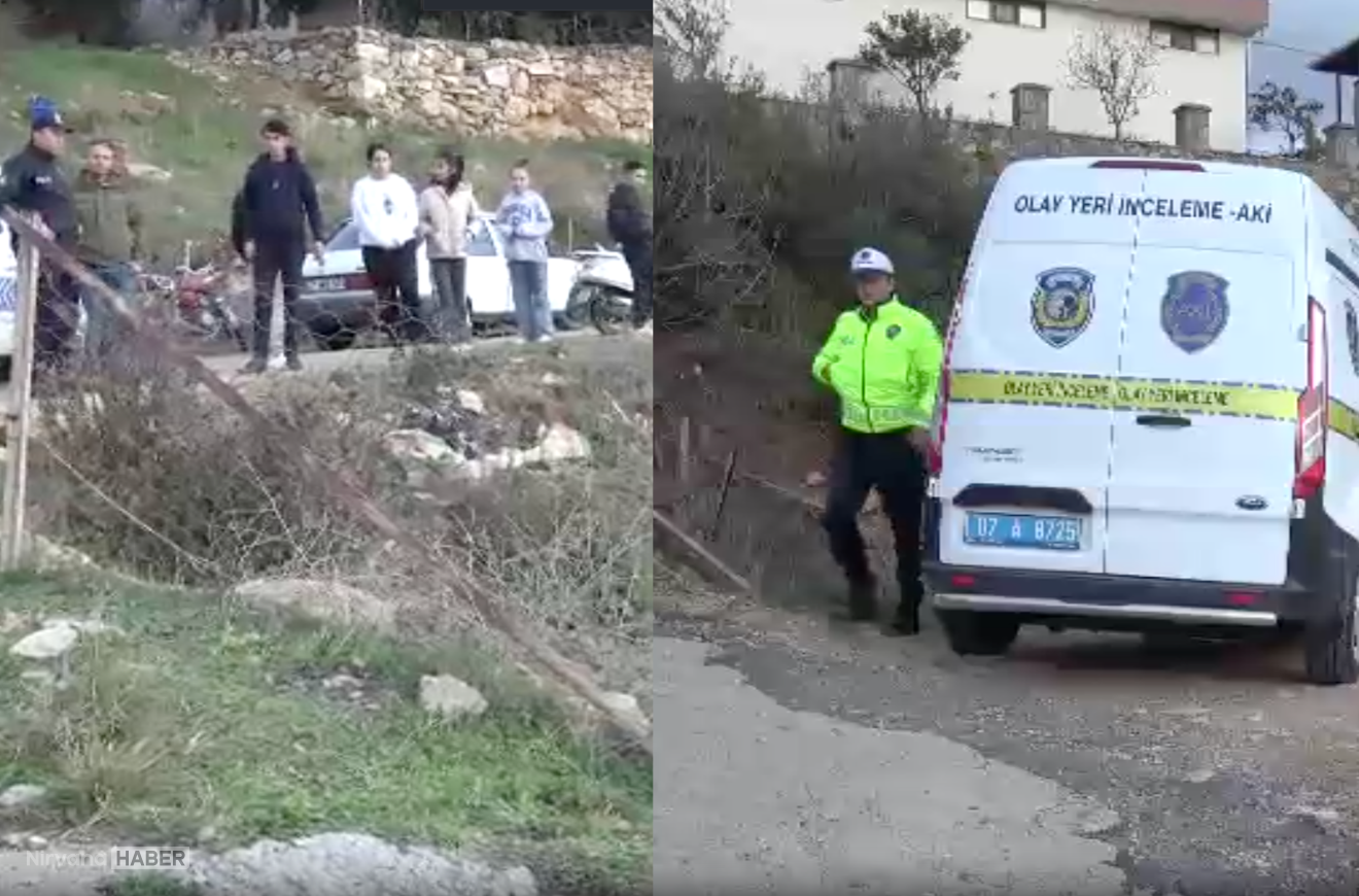 Antalya’da feci kaza: Motosiklet şarampole devrildi
