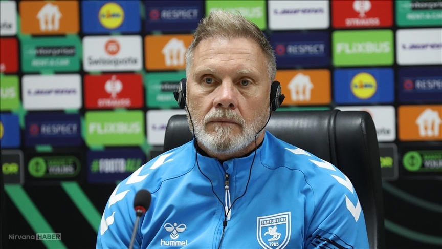 Samsunspor hocası Fink'ten Fenerbahçe maçı sonrası açıklama