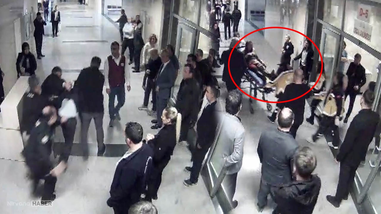 Adliyede savcı hakimi vurmuştu! Saldırıdan sonra yaşananların görüntüsü ortaya çıktı