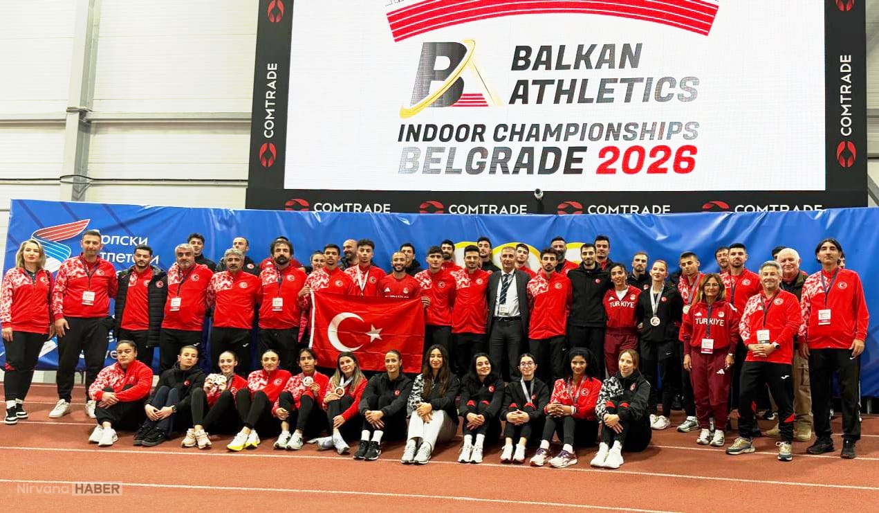 Türkiye, Balkan salon atletizm şampiyonası’nda zirvede: 14 madalya ile takım şampiyonluğu