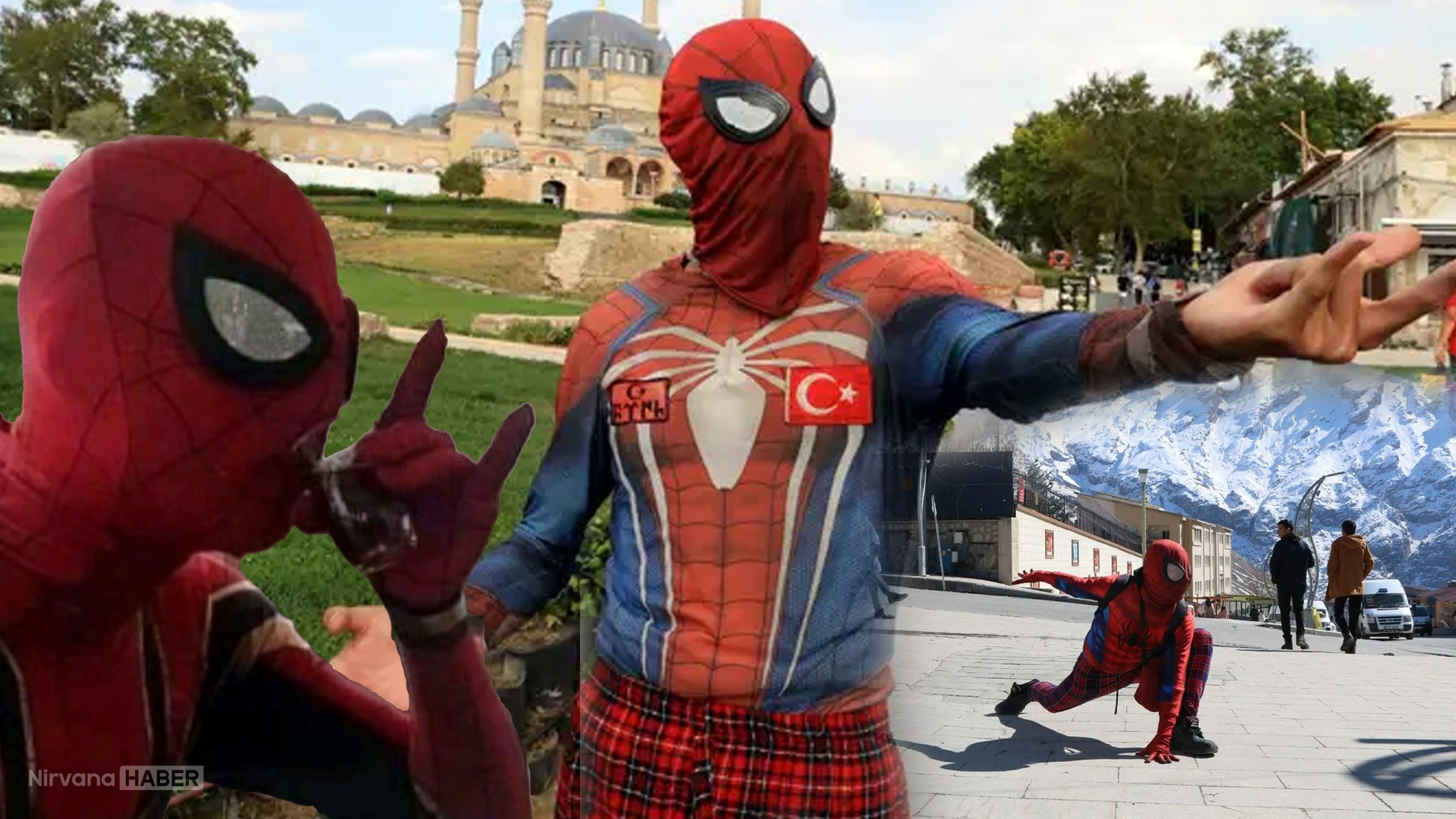 Karış karış 81 ili geziyor! 'Yerli Örümcek Adam' bu kez nerede?