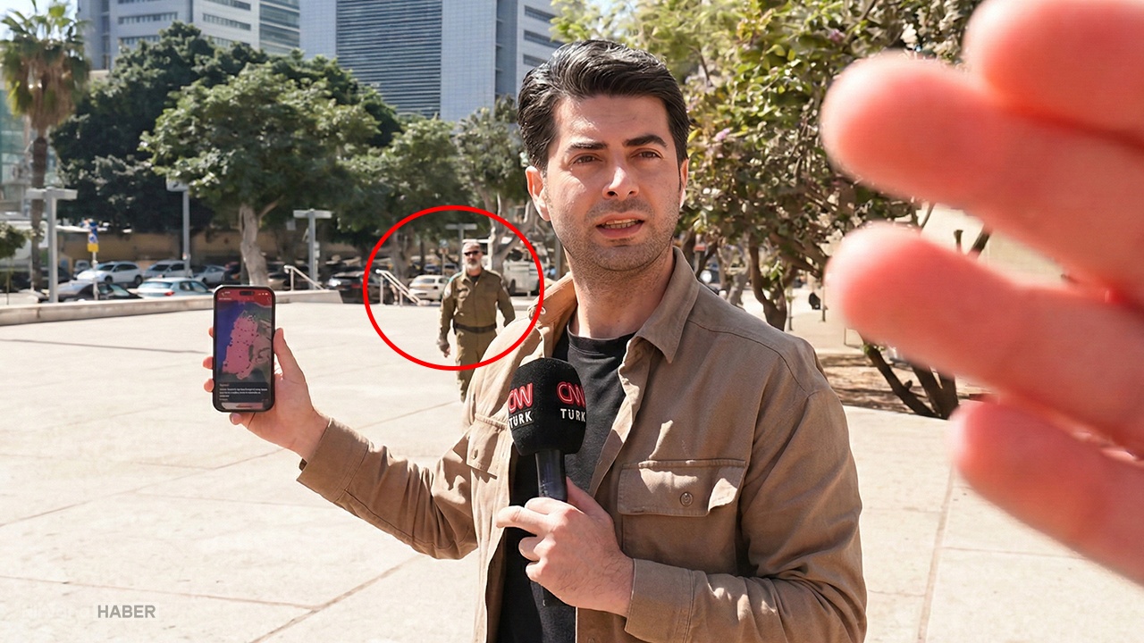 Canlı yayında CNN TÜRK ekibine gözaltı! İsrail polisinden açıklama