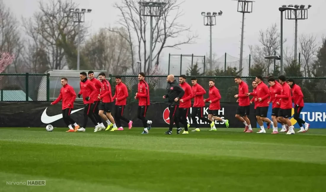 A Milli Futbol Takımı, Romanya maçı hazırlıklarını sürdürdü