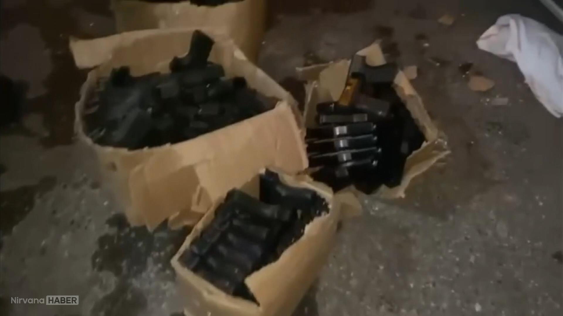 İstanbul’da kurusıkıdan çevrilmiş tabancalar ele geçirildi