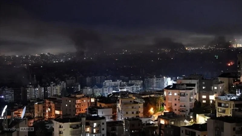 İsrail ordusu Lübnan'ın başkenti Beyrut'u hedef aldı