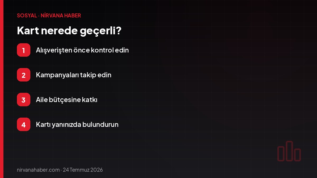 Kart nerede geçerli?