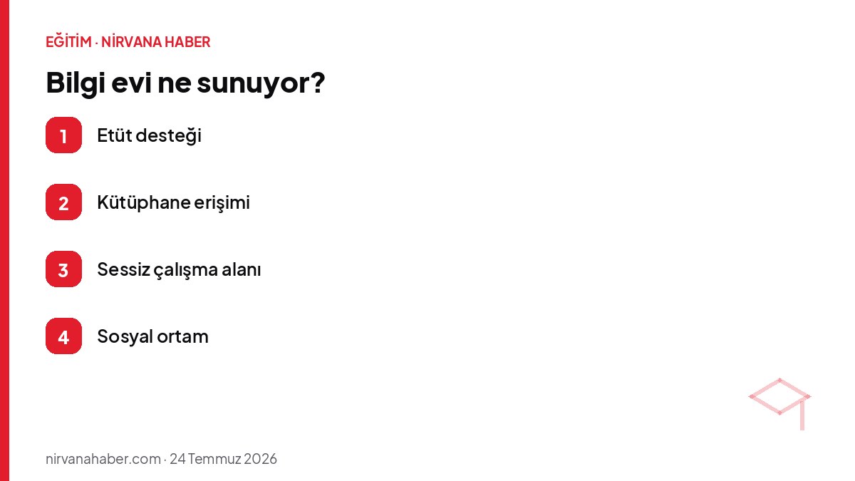Bilgi evi ne sunuyor?
