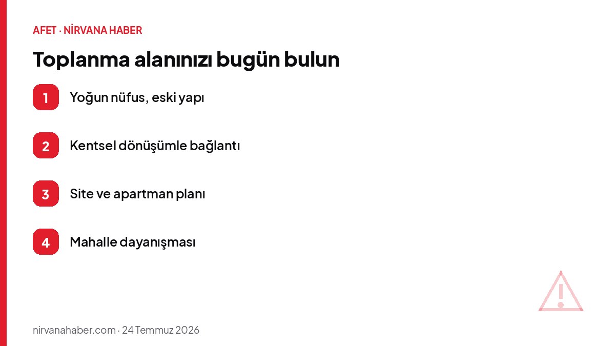 Toplanma alanınızı bugün bulun