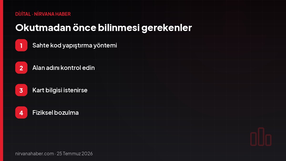 Okutmadan önce bilinmesi gerekenler
