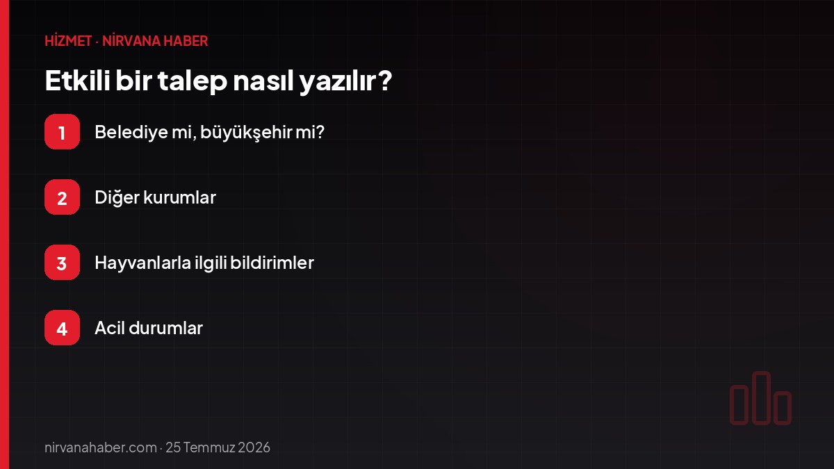 Etkili bir talep nasıl yazılır?