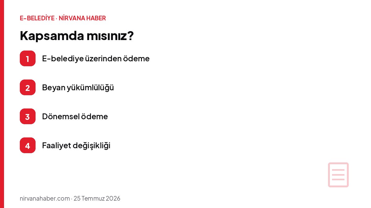 Kapsamda mısınız?