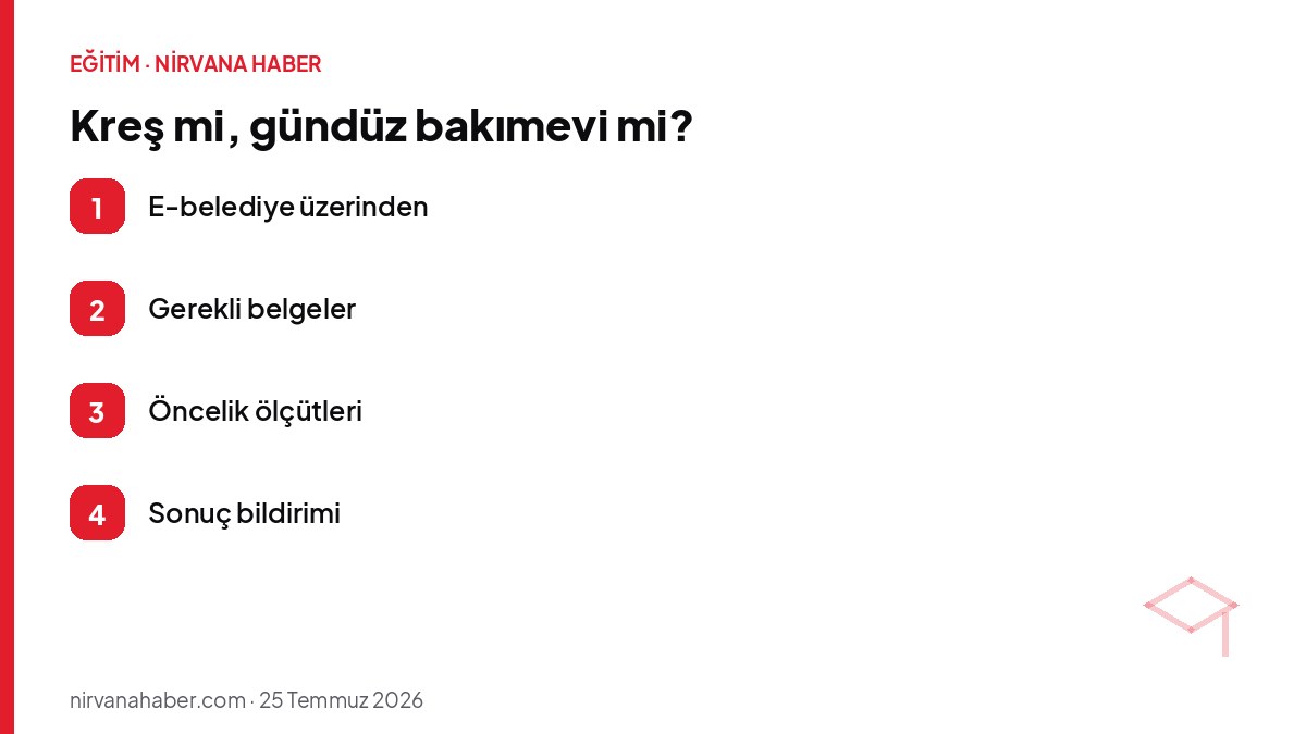 Kreş mi, gündüz bakımevi mi?