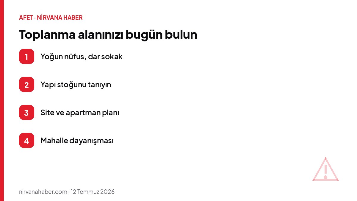 Toplanma alanınızı bugün bulun