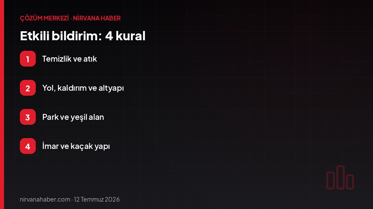 Etkili bildirim: 4 kural