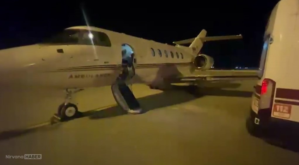 Bitlis’te kalp hastalığı olan bebek ambulans uçakla Konya’ya sevk edildi