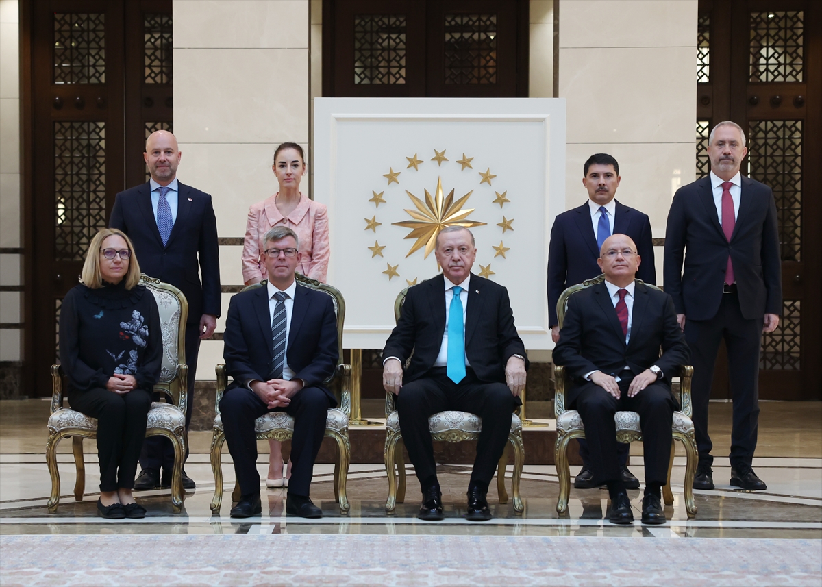 Cumhurbaşkanı Erdoğan, Meksika, Mısır, Sri Lanka ve Litvanya büyükelçilerini kabul etti