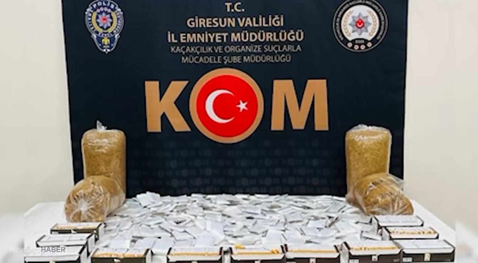 79 ilde dev yasa dışı tütün operasyonu: 100 Milyonluk vergi kaybı önlendi