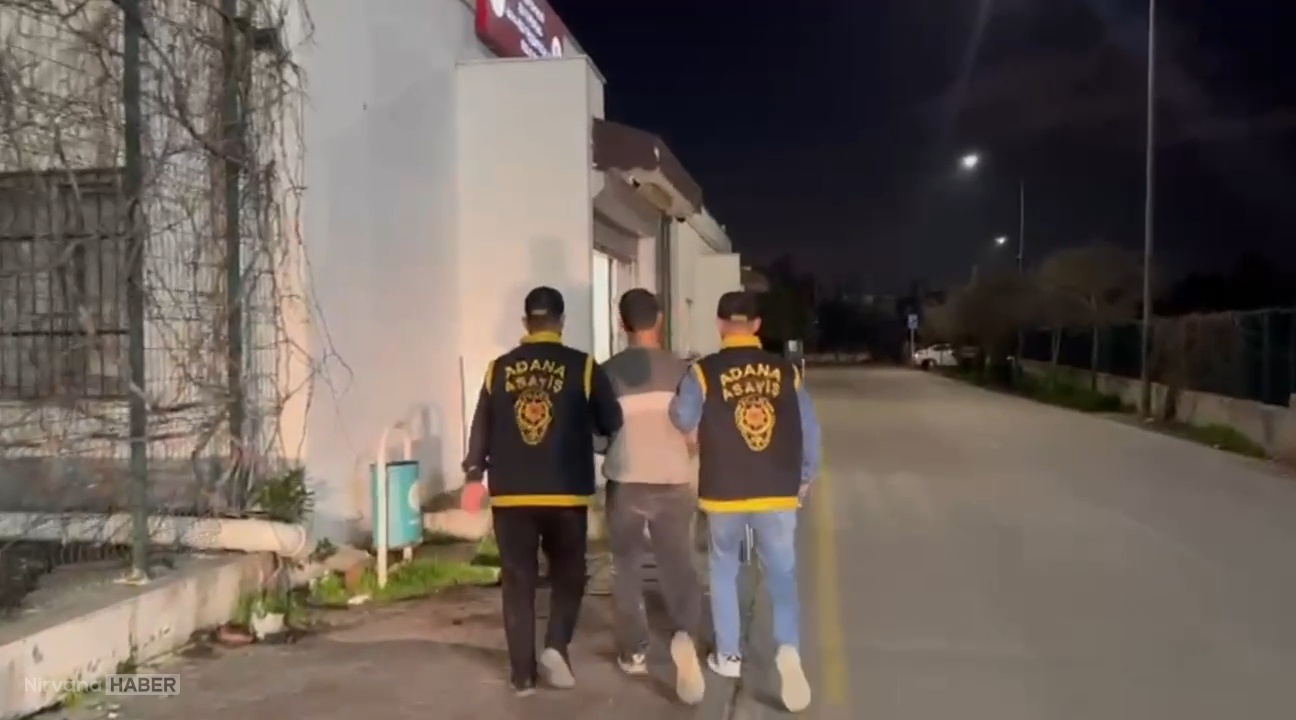Adana'da altın bilezikleri gasbeden şüpheli yakalandı