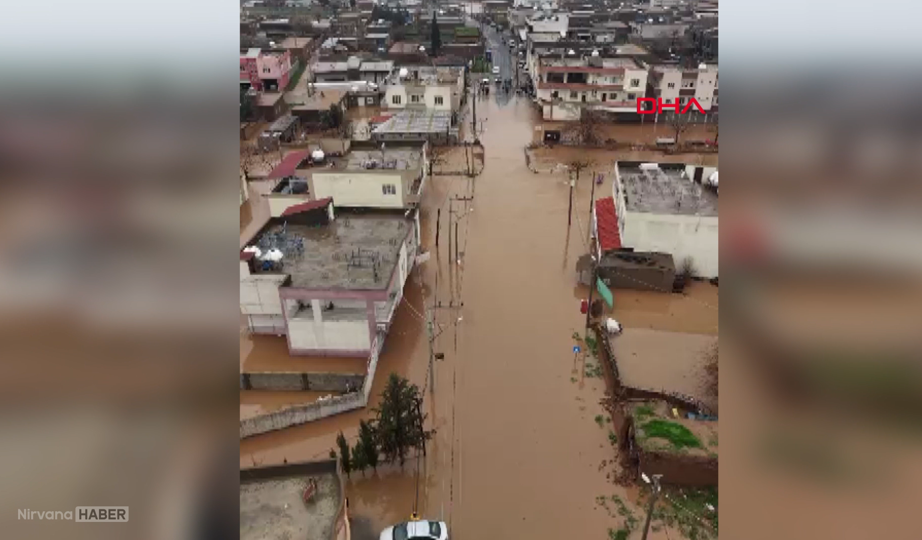Mardin’de sağanak felaketi: Dereler taştı, mahalle sular altında kaldı