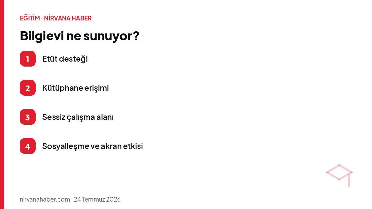 Bilgievi ne sunuyor?