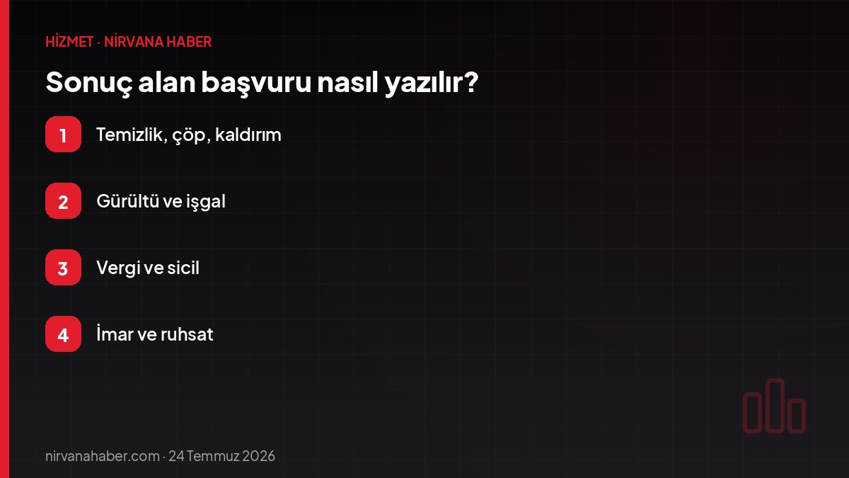 Sonuç alan başvuru nasıl yazılır?