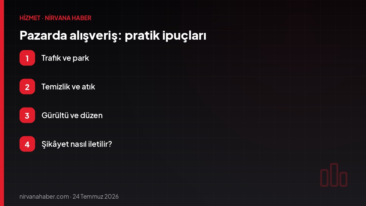 Pazarda alışveriş: pratik ipuçları