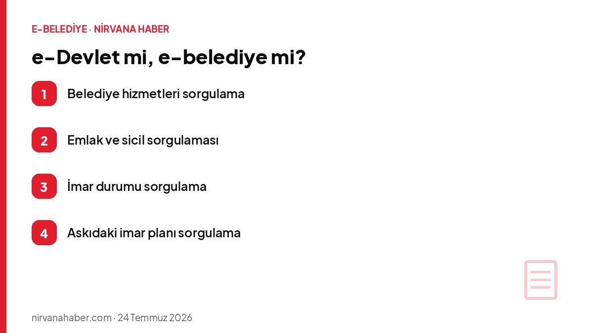 e-Devlet mi, e-belediye mi?