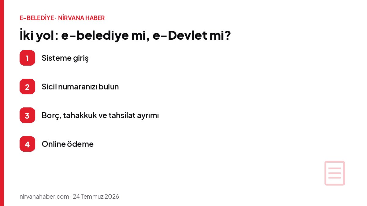 İki yol: e-belediye mi, e-Devlet mi?