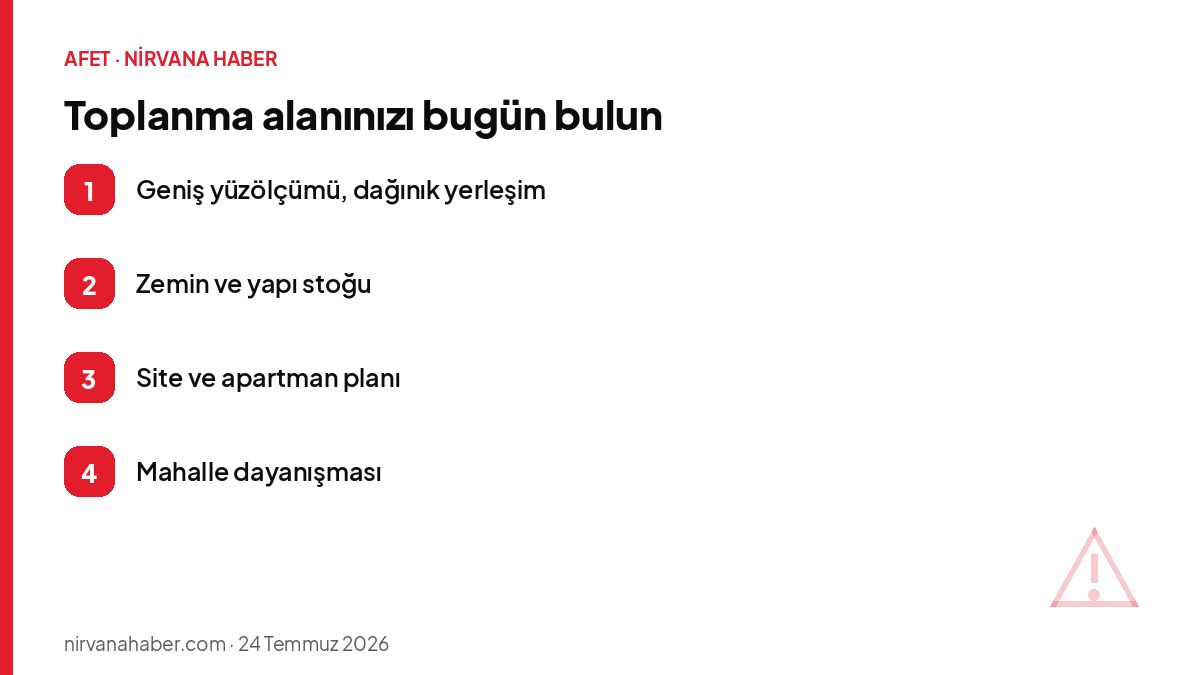 Toplanma alanınızı bugün bulun