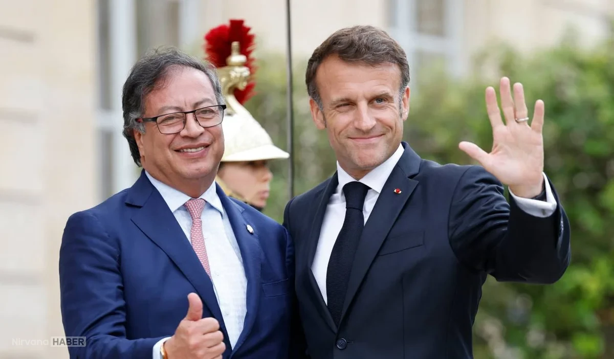Kolombiya lideri Petro, Fransa Cumhurbaşkanı Macron ile telefonda görüştü