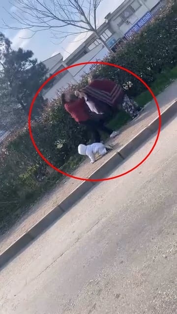 Bursa’da dilenciler arasında yer kavgası
