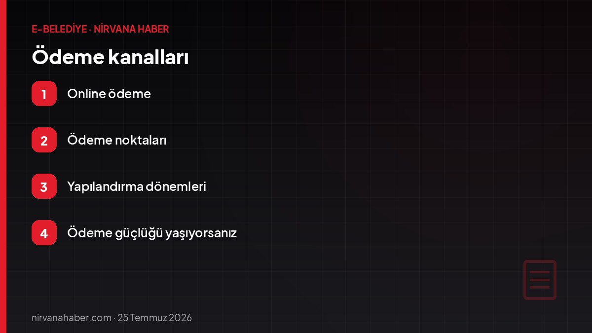 Ödeme kanalları
